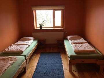 Фото номера Коттедж с 6 спальнями Дома для отпуска Dzintara Pirts г. Vilgāle 30