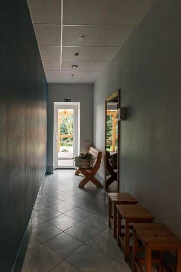 Фото номера Коттедж с 6 спальнями Дома для отпуска Dzintara Pirts г. Vilgāle 61