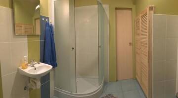 Фото номера Коттедж с 6 спальнями Дома для отпуска Dzintara Pirts г. Vilgāle 33